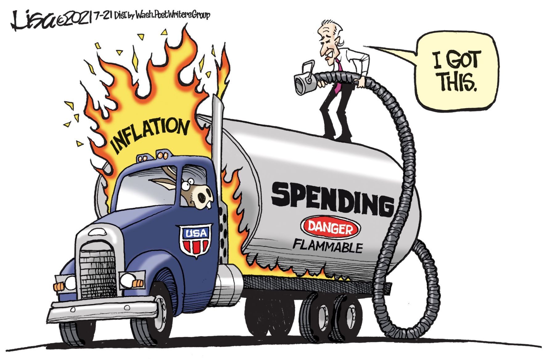 Lisa Benson cartoon